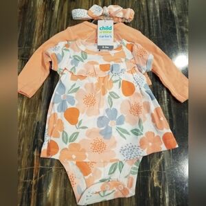 NWT Carter's Child of Mine 3 Piece Outfit 0-3 months